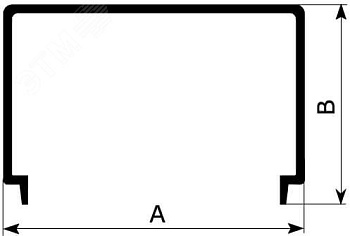 Крышка 70х40 мм (короба для кондиционеров) AIR00070