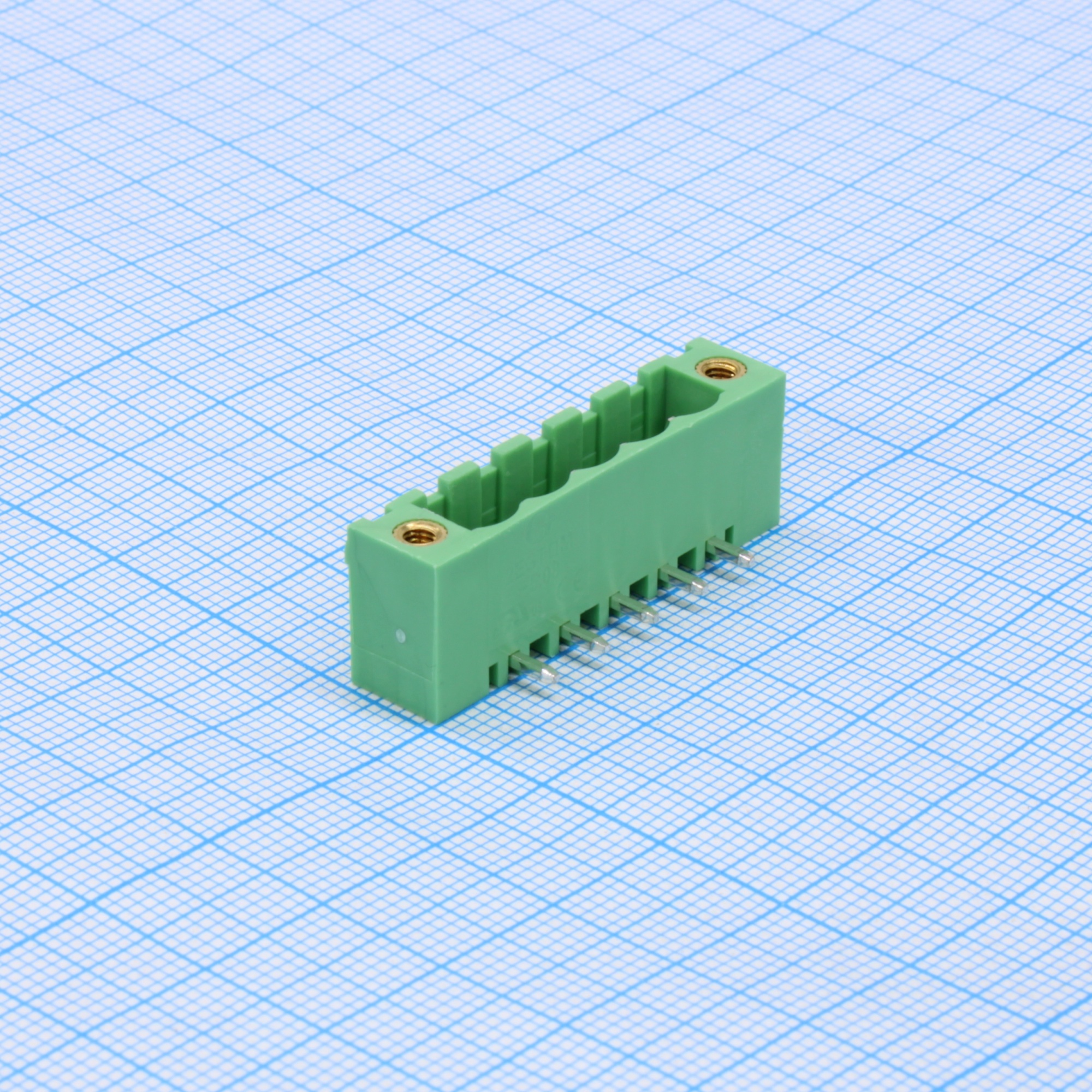 2EGTRM-5.08-05P-14-00 - Разъемный клеммный блок на плату, 5 контактов. Серия 2EGTRM-5.08