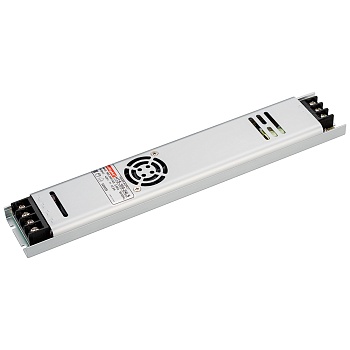 Блок питания HTS-300-24-LS (24V, 12.5A, 300W) 023259 - Источник напряжения с гальванической развязкой для светодиодных изделий. Входное напряжение 180-264 VAC. Выходные параметры: 24 В, 12.5 А, 300 Вт. Встроенный PFC >0.5. Негерметичный алюминиевый сетчат