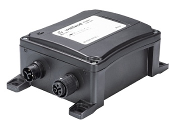 Распределительное устройство RST16I3B 3P - Распределительное устройство (дистрибьютор), 1 вход/3 выхода, IP68(69k), 3 полюса, параллельное соединение, с монтажными фланцами, цвет: черный, номинальные характеристики: 250V/400V 16A, серия gesis RST MINI