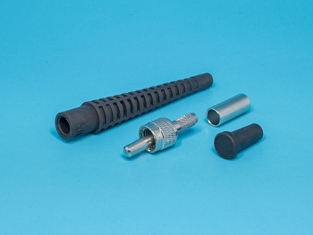 SMA 905-150-5001 - Разъем SMA волоконно-оптический, 905-150-5001, 128 микрон, Amphenol