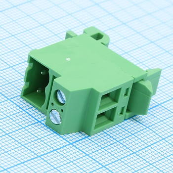 2EDG-DK-5.08-02P-14-00A(H) - Клеммник разъемный на кабель 2 контакта серия 2EDG-DK-5.08