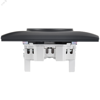 SKANDY Розетка 2-местная без заземления с защитными шторками 10А в сборе SK-R09T титан IEK SK-R23-10-K48-F