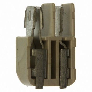 1954289-1 - Разъем типа плата-плата, ножевые клеммы, 4 мм, 2 контакт(-ов), Гнездо, Поверхностный Монтаж