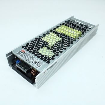 UHP-500-24 - AC-DC, 501.6Вт, вход 90…264В AC, 47…63Гц, выход 24В/20.9A, ККМ, рег. вых 22.8…25.2В, изоляция 3750В AC, в кожухе 232х81х31мм, -20…+70°С