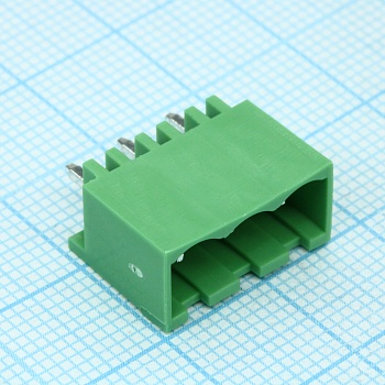 2EDGVC-5.0-03P-14-00A(H) - Разъемный клеммный блок на плату, 3 контакта. Серия 2EDGVC-5.0