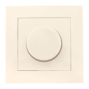 Валенсия светорегулятор 600W 220В кремовый PROxima EWD06-101-20