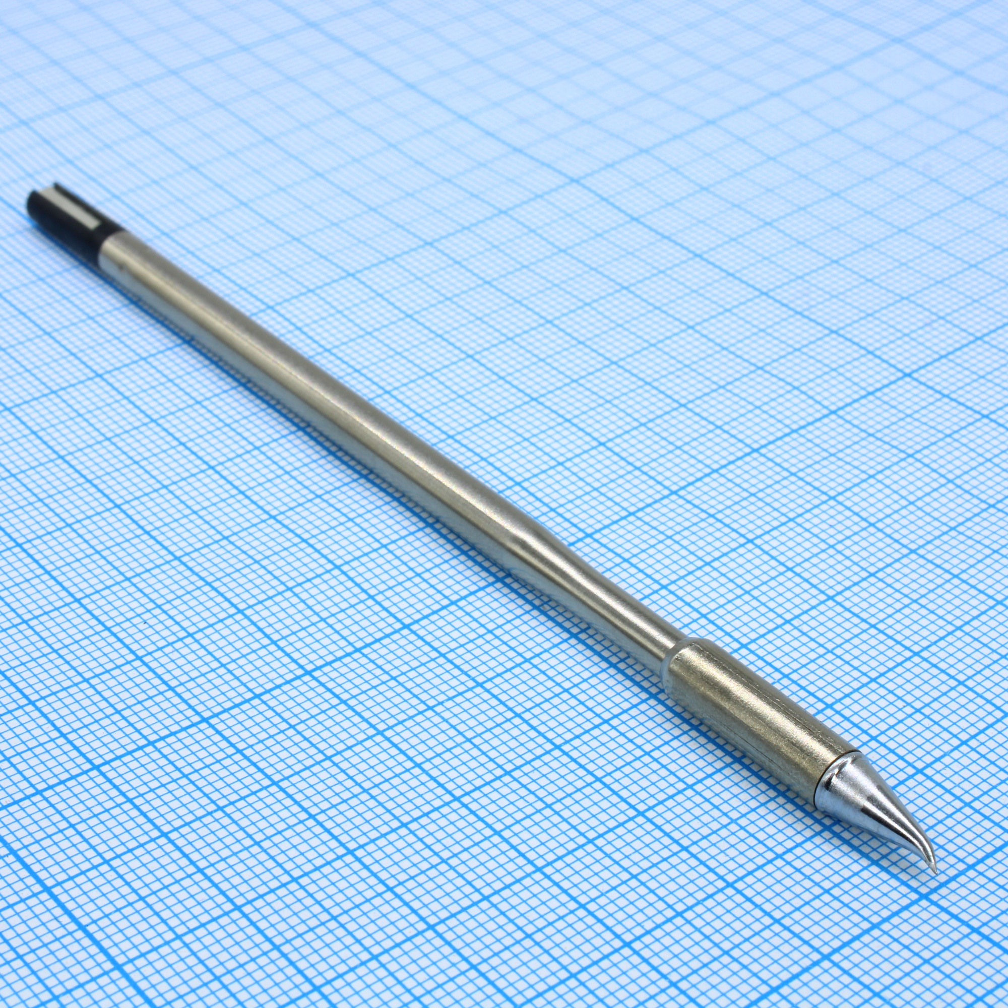 T130-0.1IS - Жало для паяльника GT-Y130 изогнутый острый конус 0.1мм