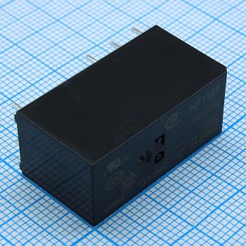 HF115F/024-2Z4B - Реле силовое, 8 А, 24 В, две группы на переключение