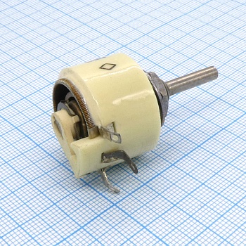 ППБ-3А     220 ±5% - Резистор переменный проволочный 220Ом ±5% 3Вт