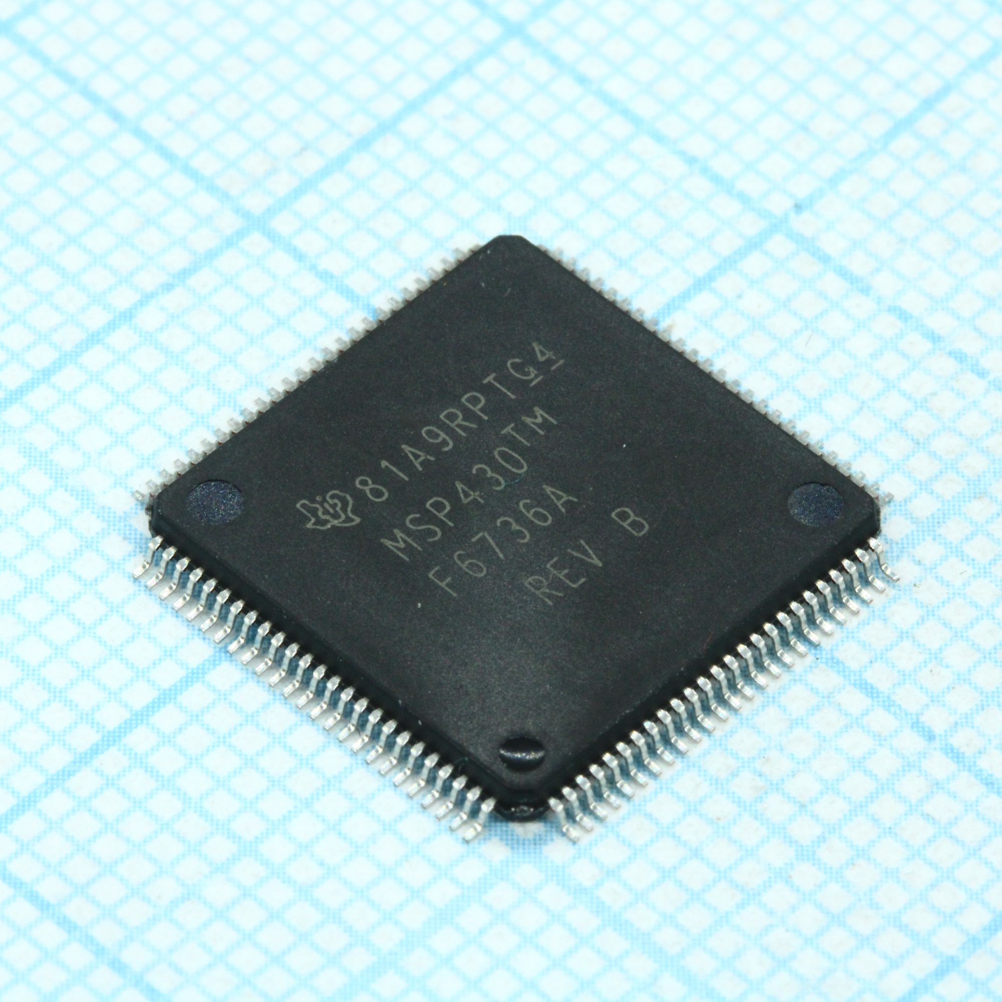 MSP430F6736AIPZR - Микроконтроллер TI 16-бит 128КБайт Флэш-память 100LQFP