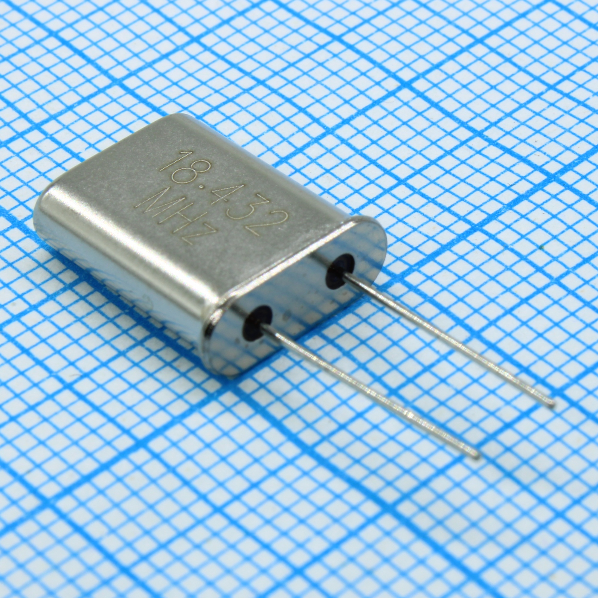 HC49U- 18.432 MHZ-20PF - Резонатор кварцевый HC49U 18.432МГц 20пФ