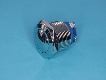 PSW-14 - Кнопка круглая 220В 2А, крепление гайка