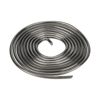 Припой с канифолью ПОС-60 2.0мм  1 метр - Припой трубчатый с канифолью REXANT, 1 м, d2.0 мм, (олово 60%, свинец 40%), спираль, блистер