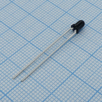 SFH 4356 - Инфракрасный светодиод 3мм 850нм 90мВт/стерадиан при 100мА 1,7В непрозрачный 20°