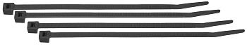 gws196282 - Хомуты нейлоновые, 140х3.5 мм, цвет – черный, 100 шт/упак