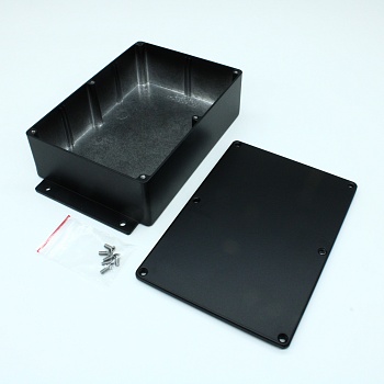 B027MFBK - Алюминиевый корпус с фланцами, черный