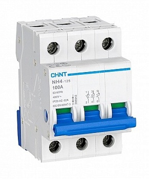 Выключатель нагрузки 3п 80А NH4 398111