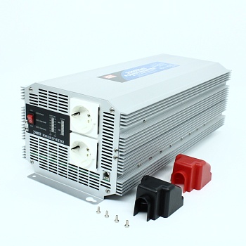 A301-2K5-F3 - DC-AC, 2500Вт, Рпик= 5000Вт, Uвх=10 - 15В DC, Uвых=230В АС, в кожухе 430х210х159мм, вес     кГ,  0…+40С