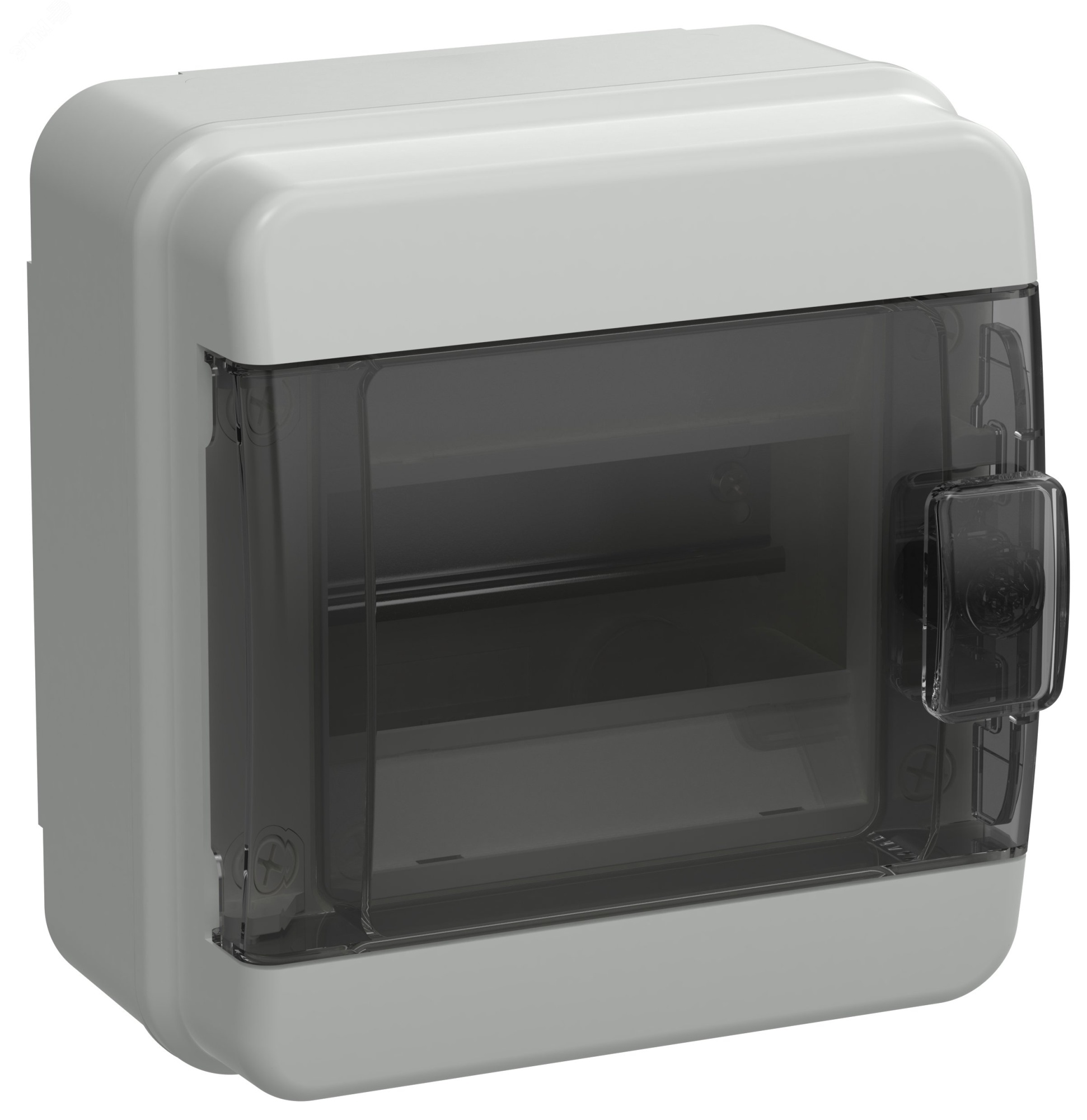 Корпус пластиковый КМПн-6 IP65 черн. прозр. дверь TEKFOR TF5-KP72-N-06-65-K03-K02