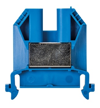 Клемма 9700A/8 S35 BLAU - Проходная клемма, тип фиксации провода: винтовой, номинальное сечение: 10 мм кв., 57A, 800V, ширина: 8 мм, цвет: синий, тип монтажа: DIN 35