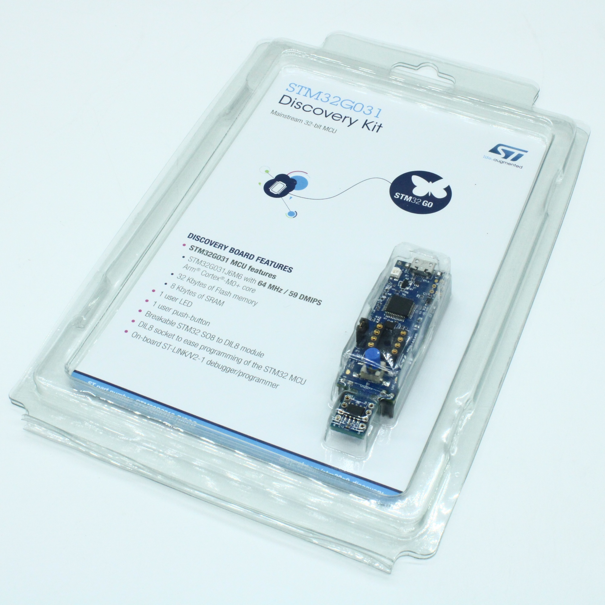 STM32G0316-DISCO - Отладочная плата для микроконтроллера STM32G031J6M6U