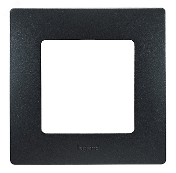 Рамка 1-м Etika антрацит Leg 672581