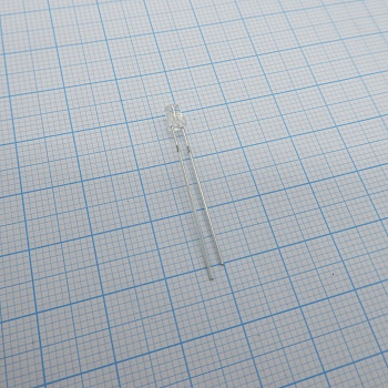 FYL-3034SUGC1E - Светодиод 3мм/зеленый/568нм/280мкд/прозрачный/85°/цилиндр с конусообразным углублением