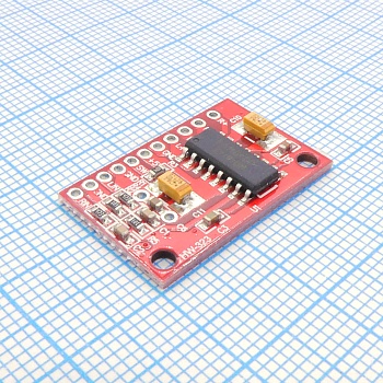 Модуль усилителя НЧ D-класса 2х3Вт - Микросхема PAM8403 представляет собой усилитель D-класса, эффективность которого намного выше аналоговых (АВ-класса). Низкий коэффициент нелинейных искажений позволяет получить высокое качество звучания при достаточной