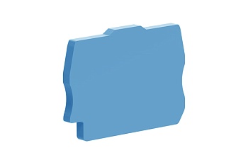 Торцевая крышка TPM1.5-2-BU-EA - Торцевая крышка для клемм TPM1.5-2…, цвет: синий