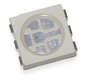 HL-AF-5060U79GS8FH271BC-S1-THL-R - Светодиод SMD RGB / R:622нм, G:520нм, B:469нм/ 2.1В-3.1В/ R:610мКд, G:1300мКд, B:270мКд при 20мА максимальный ток 30мА угол 120°