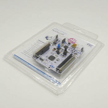 NUCLEO-F446RE - Отладочная плата на базе микроконтроллера STM32F446RET6 (ARM Cortex-M4), ST-LINK/V2-1, Arduino-интерфейс