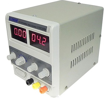 ELEMENT 1502DD - Источник питания, 0-15V-2A 2xLCD