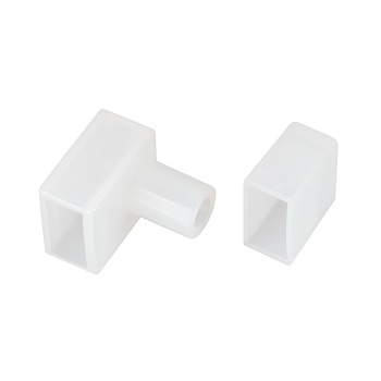Заглушка MOONLIGHT-CAP-06x12mm-SIDE-S-SET 041058 - Комплект силиконовых заглушек для гибкого неона MOONLIGHT, сечение 12х6мм. В комплекте заглушка с выводом под кабель питания (вбок относительно линии сечения ленты) и глухая заглушка. Использовать с герме