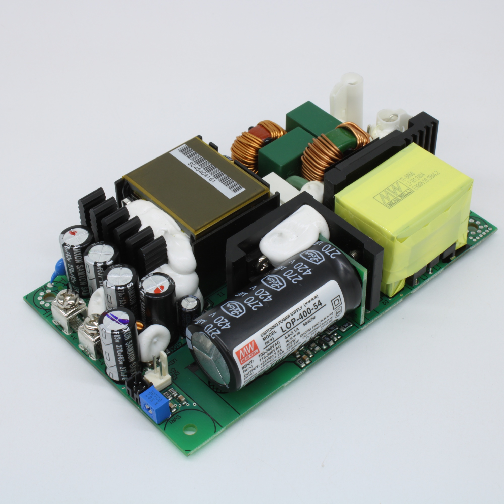 LOP-400-54 - Преобразователь АC/DC открытого исполнения 400 Вт выход 54 В/7.5 А