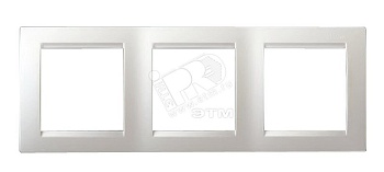 Рамка 3-м Simon15 бел. 1500630-030