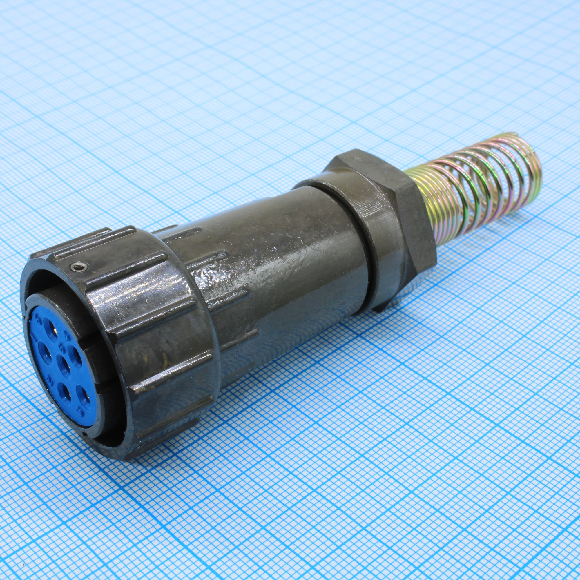 FQ24-6PIN TK-12 - Блочная розетка, 6 контактов