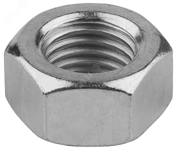 Гайка DIN 934 М8 шестигранная класс прочности 8 покрытие цинк DIN934-М8-8