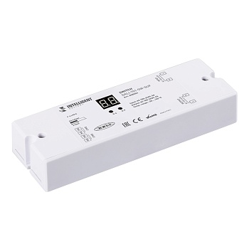 INTELLIGENT ARLIGHT Релейный модуль DALI-701-SW-SUF (BUS, 5A) 028204 - Релейный модуль с управлением по DALI для сети 220В, с релейным выходом. Вход / выход 100-240 V, ток резистивной нагрузки до 5А. Размеры 168х58х28 мм. Заменяется на 038539.