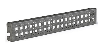 Рейка монтажная широкая перфорированная Д400 (2 шт) EKF AleSta AleSta-ARW400
