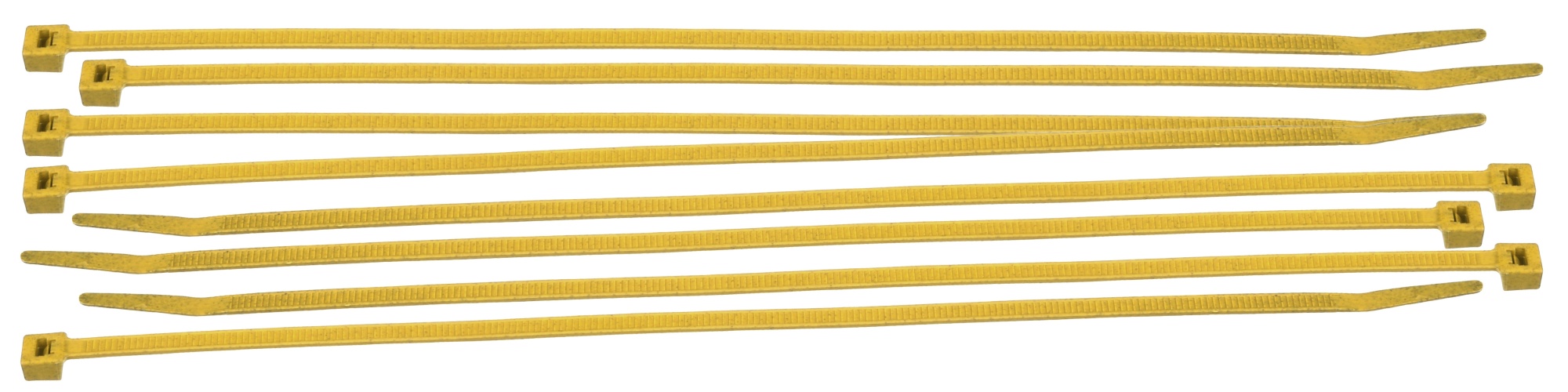 gws196352 - Хомуты нейлоновые, 200х3.5 мм, цвет – желтый, 100 шт/упак