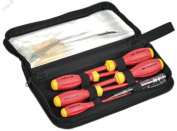 ARMA2L 3 Набор отверток диэлектрических K3 6шт IEK (кр.1компл)