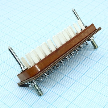 РП14-30 Л вилка - Соединитель  низкочастотный, прямоугольный, внутреннего монтажа