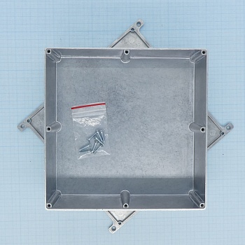 G0478F - Алюминиевый корпус с фланцами некрашеный