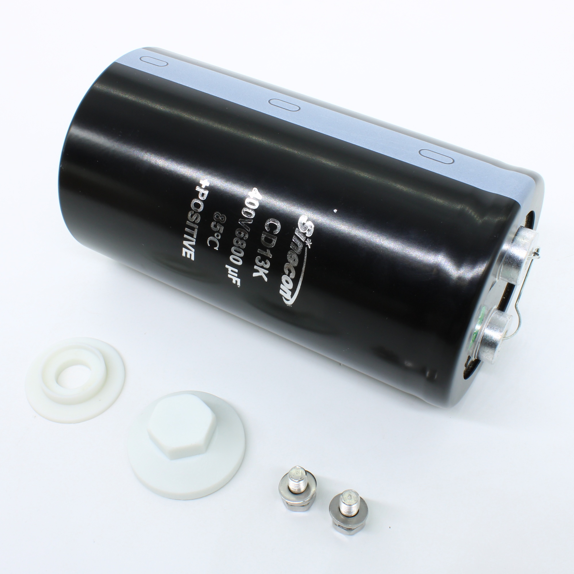 GBK682M2G76E3BZVG7S00 - Конденсатор алюминиевый электролитический с выводами под винт М6 400В 6800мкФ 20% 76*143мм 12000ч 19A