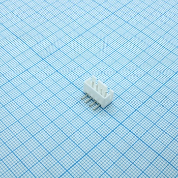 DS1069-4MRW6XB - Серия XH. Корпус разъема - вилка угловая на плату 4 контакта, шаг 2.5мм