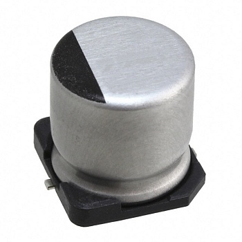 UWD1V331MCL1GS - Конденсатор алюминиевый электролитический 330мкФ 35В ±20% (10х10мм) для поверхностного монтажа 670мА 5000час 105°С лента на катушке