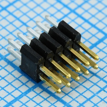 20021111-00010T4LF - Соединитель плата-плата серия Minitek127 вертикальный без кожуха монтаж в отверстие