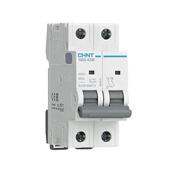 Выключатель автоматический NB8-63M 2п 6А 8In (C) CHINT 320801