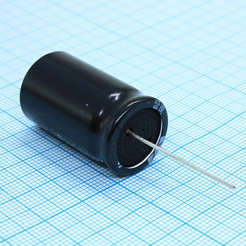 SE450M470K32PKKKS00R - Конденсатор алюминиевый электролитический радиальный 47мкФ 450В 360mA 18*32 P:7.5мм 365мА 5000ч 105С